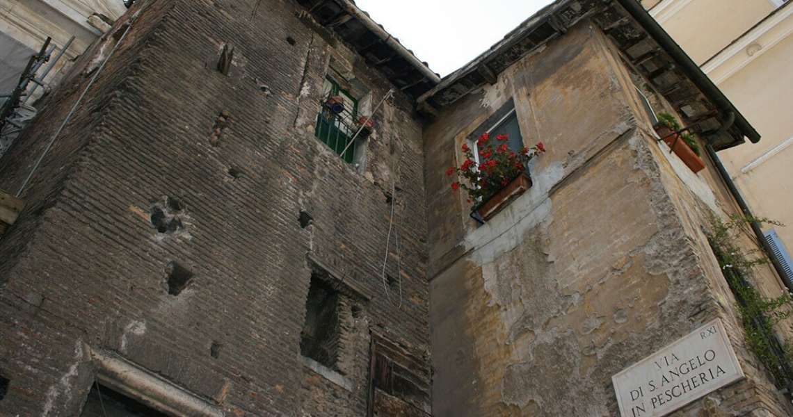 Uno scorcio del ghetto di Roma
