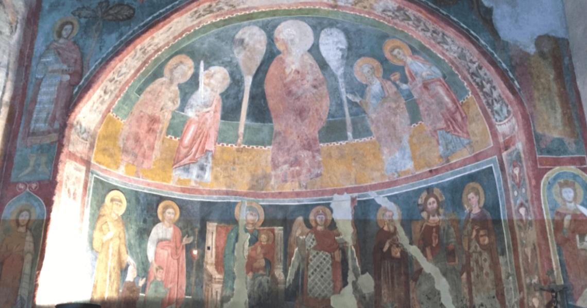 Chiesa di Santa Passera: gli affreschi